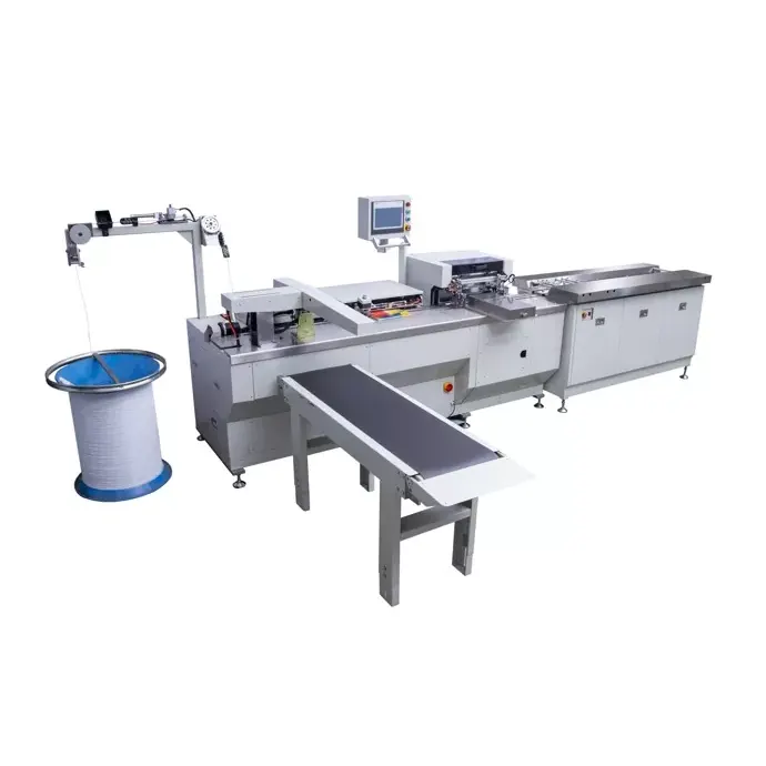 Automatische Spiraldraht-Stanz- und Bindemaschine